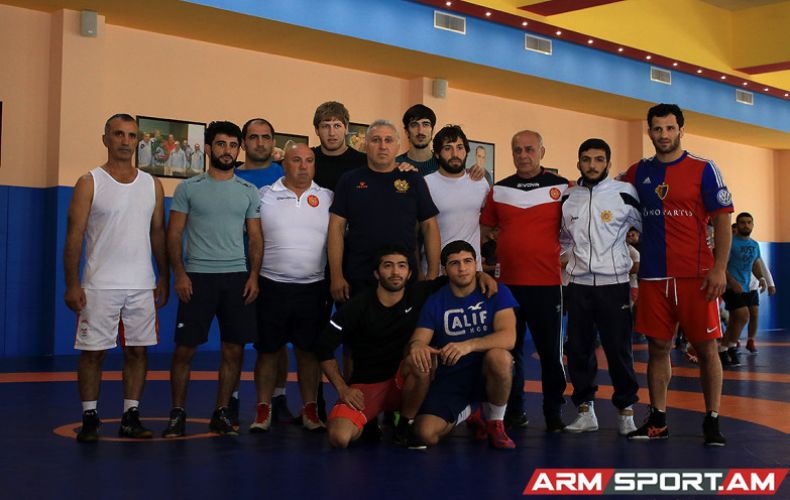 Состав сборной Армении по греко-римской борьбе на Чемпионате мира