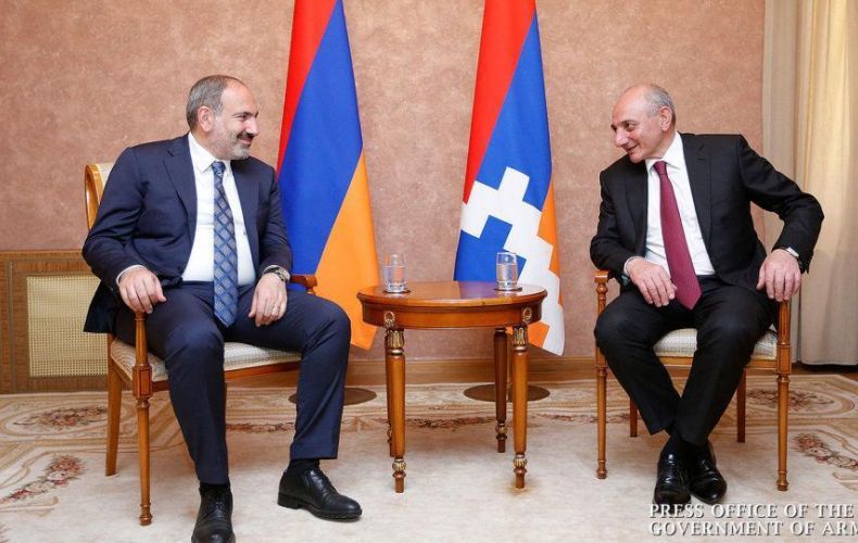 President Bako Sahakyan sent congratulatory letter to Premier of the Republic of Armenia Nikol Pashinyan