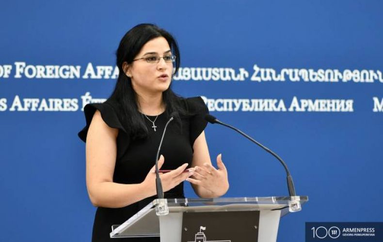 Foreign ministry responds to Aliyev’s latest speech