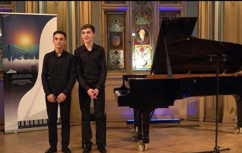 Armenian pianists win top prizes at Riga International Piano Competition