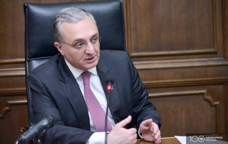 FM highlights establishment of justice with US House passage of Armenian Genocide resolution