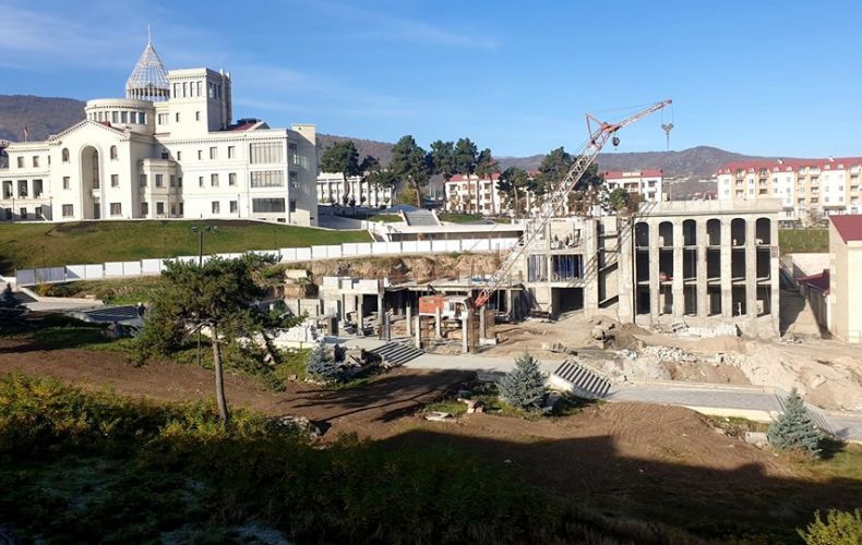 В Степанакерте строится новое здание Государственного историко-геологического музея