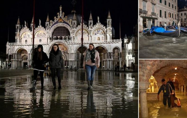 Венеция подсчитывает убытки от наводнения: стихия коснулась и армянского Острова Святого Лазаря