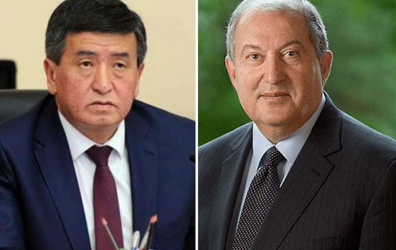 Նախագահ Արմեն Սարգսյանը շնորհավորական ուղերձ է հղել Ղրղզստանի նախագահ Սոորոնբայ Ժեենբեկովին
