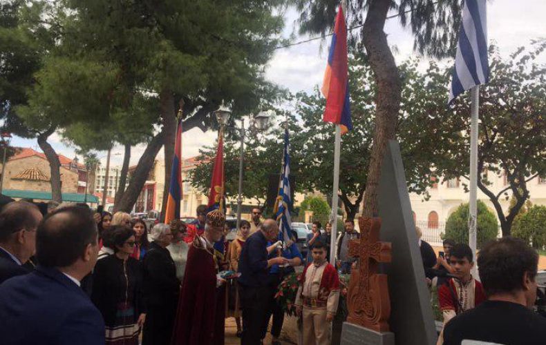 Հունական Կալամատա քաղաքում Հայոց ցեղասպանության զոհերին նվիրված հուշարձան է կանգնեցվել
