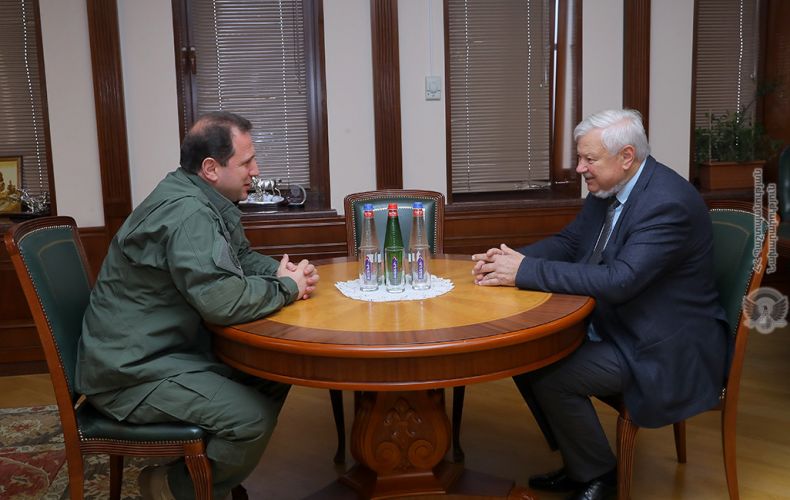 Armenia MOD receives Personal Representative of OSCE Chairperson-in-Office
