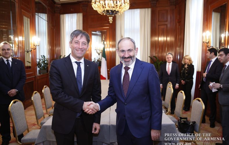 Armenian PM meets with Vice President of Lombardy