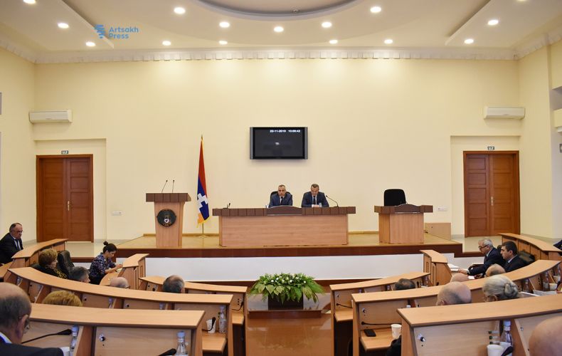 Draft 2020 state budget submitted to Artsakh parliament