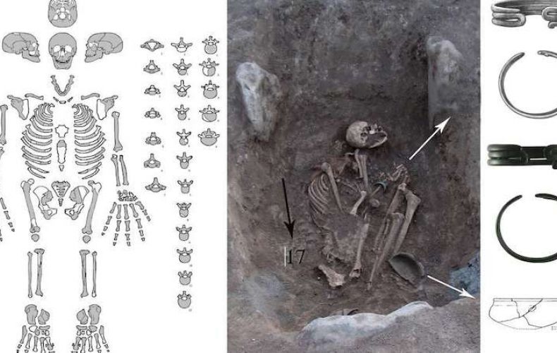 Հայաստանում հնագետները հայտնաբերել են ուրարտական դարաշրջանի կին ռազմիկի կմախքը
