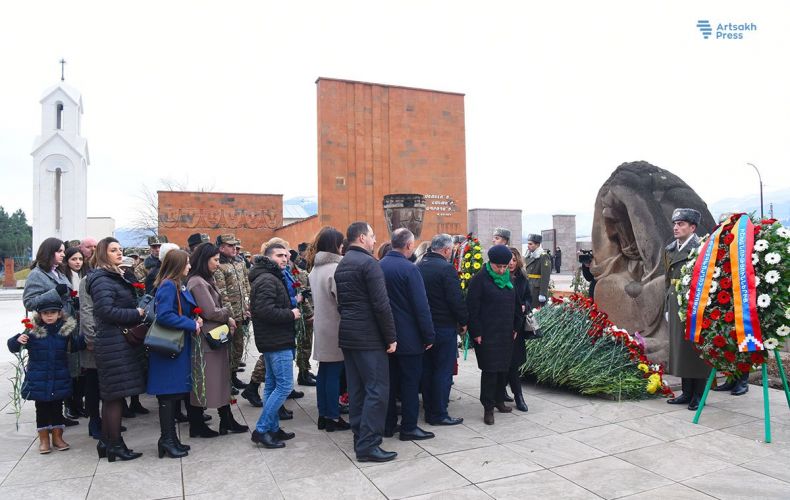 Artsakh people paid tribute to the victims of Spitak earthquake