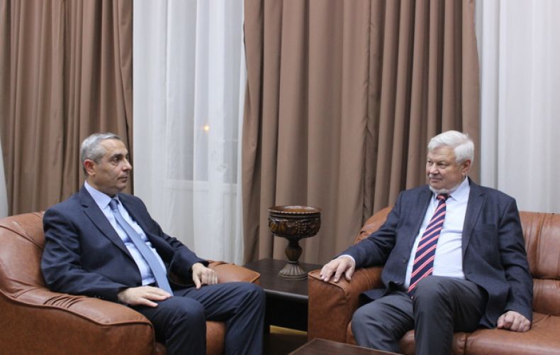 Masis Mayilian and Andrzej Kasprzyk discussed the case of gross ceasefire violation by Azerbaijan