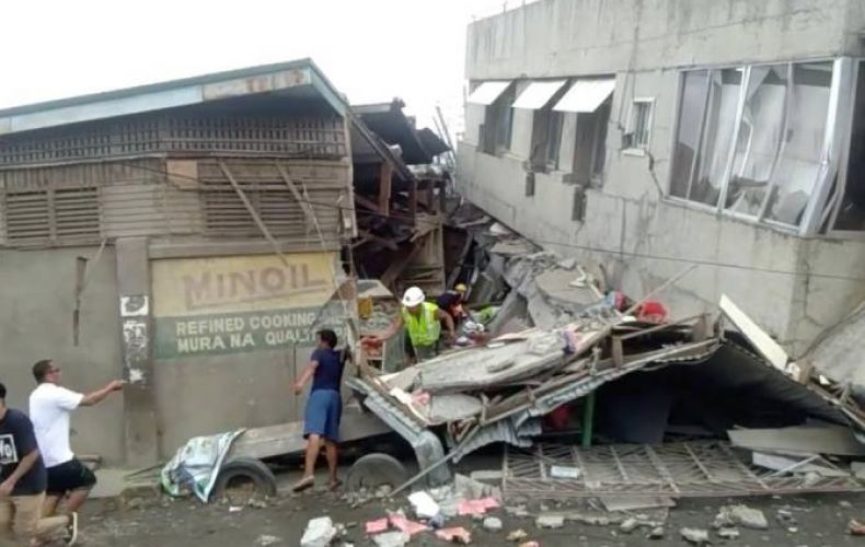Ֆիլիպիններում գրեթե 40 մարդ Է տուժել երկրաշարժից, զոհվել են առնվազն երեքը