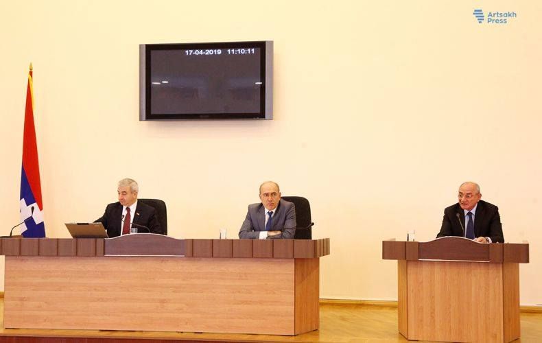 Bako Sahakyan takes part in parliament's meeting on approval of draft budget for 2020