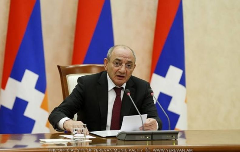 Bako Sahakyan sent congratulatory letter to first President of the Republic of Armenia Levon Ter-Petrosyan