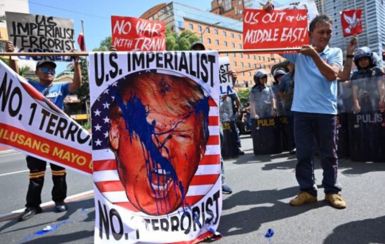 В Вашингтоне и Нью-Йорке прошли митинги против войны с Ираном
