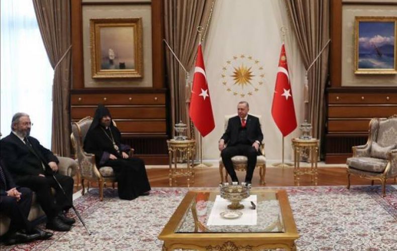 Эрдоган принял армянского патриарха Константинополя Саака Второго