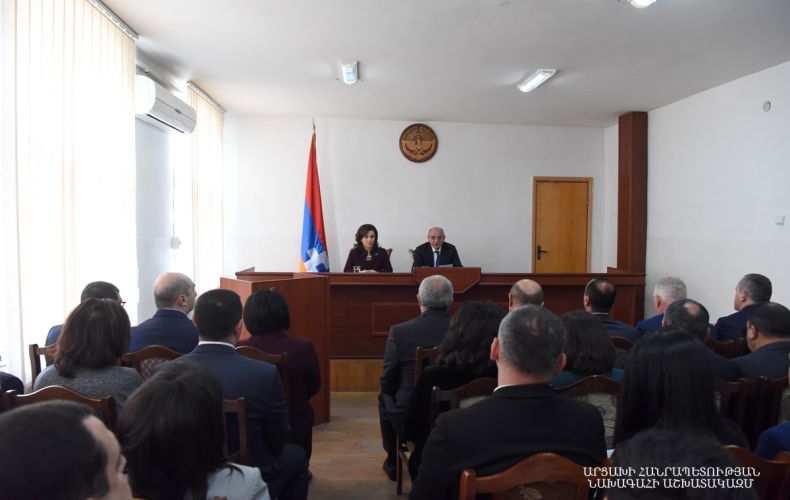 Bako Sahakyan attends event dedicated to Judicial System Worker’s Day