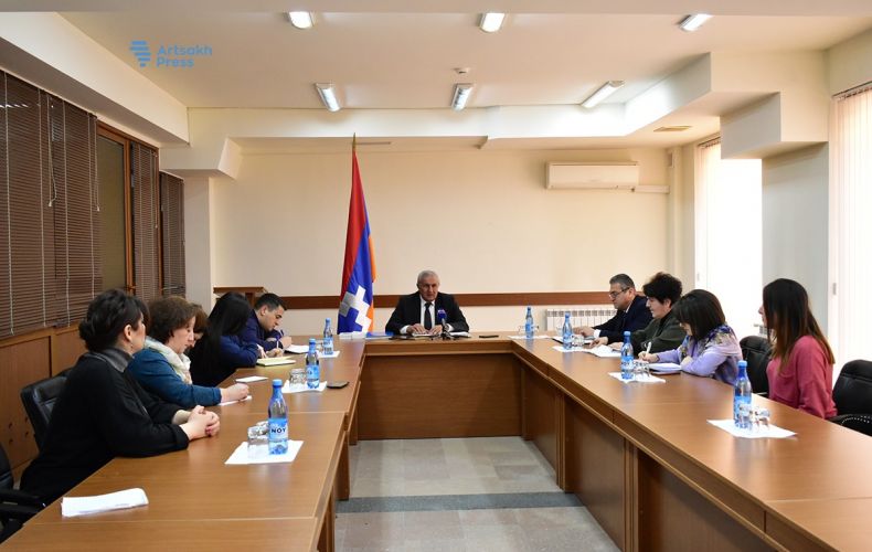 Ararat Danielyan summed up the works of the Ministry of Justice of Artsakh Republic over the past year