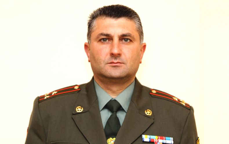 Նախագահ Սահակյանի հրամանագրով գնդապետ Դավիթ Մանուկյանին շնորհվել է գեներալ-մայորի զինվորական կոչում