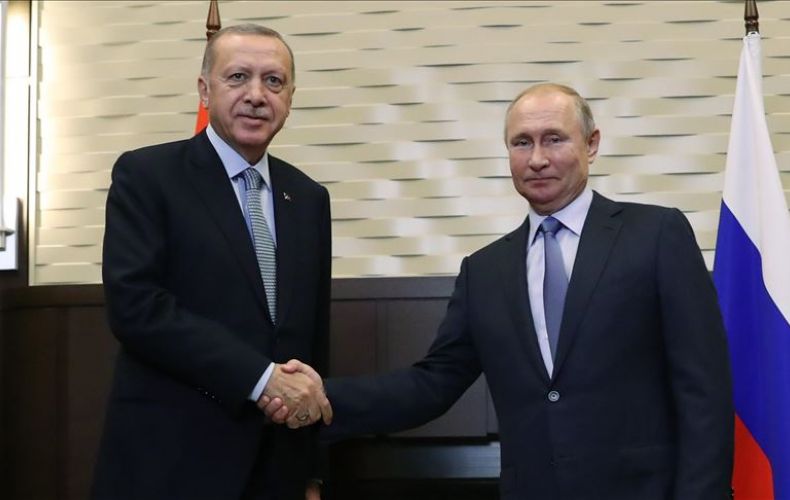Путин обсудил с Эрдоганом обострение ситуации в Идлибе
