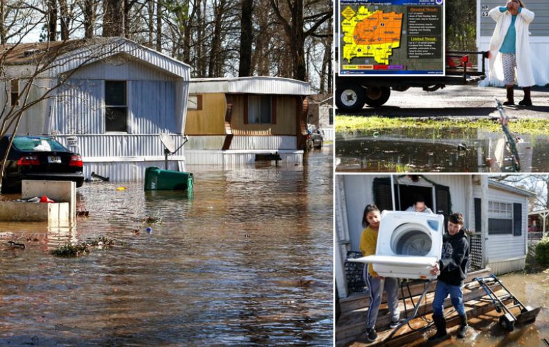 ԱՄՆ Միսիսիպի նահանգում արտակարգ դրություն է հայտարարվել ջրհեղեղների պատճառով (լուսանկարներ)
