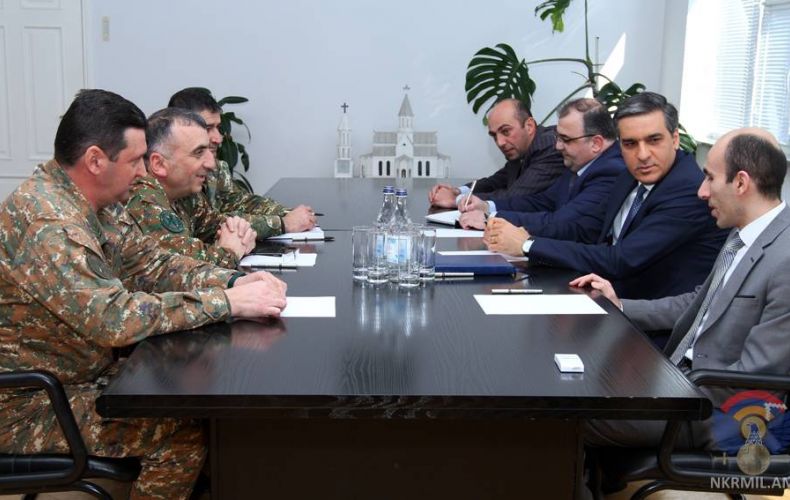 Meeting at Karabakh MOD, protection of servicemen’s rights discussed