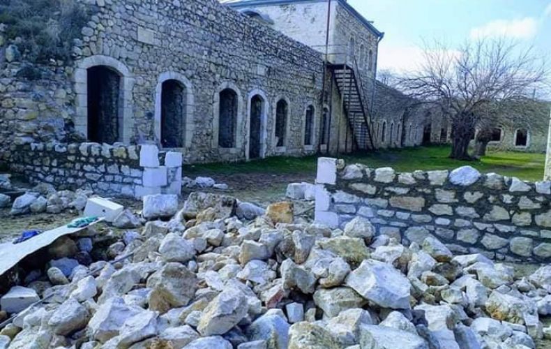 Продолжаются реставрационные работы монастырского комплекса Амарас