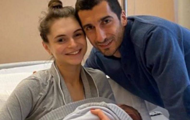 Mkhitaryan, wife welcome baby boy