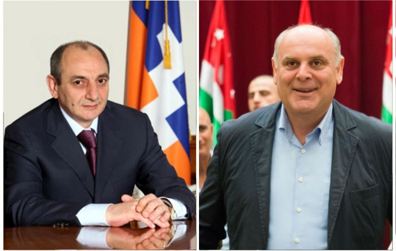 Նախագահ Բակո Սահակյանը շնորհավորել է Աբխազիայի նորընտիր նախագահ Ասլան Բժանիային