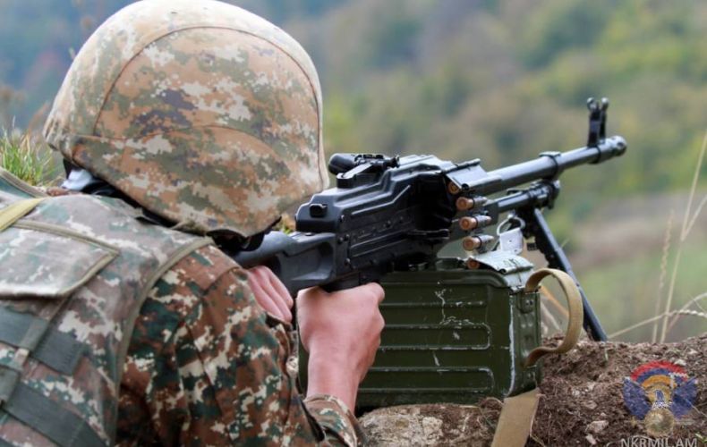 Azerbaijan violates ceasefire about 150 times in passing week. Artsakh MOD

