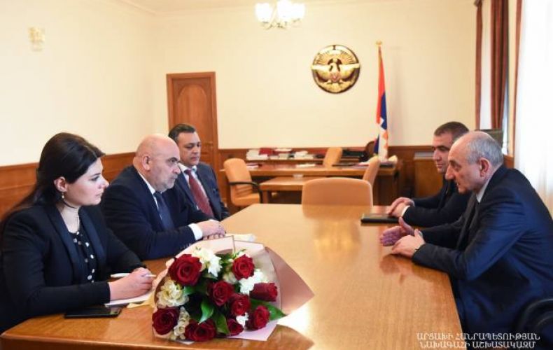 Bako Sahakyan receives delegation of Armenia’s Television and Radio Commission