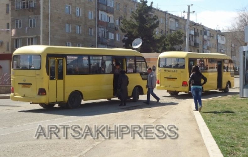В Степанакерте каждый день с 20:00 будет прекращаться работа общественного транспорта