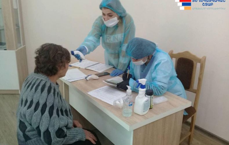 Հայաստան-Արցախ բժշկասանիտարական հսկիչ կետերում շարունակվում է  ջերմաչափման գործընթացի իրականացումը
