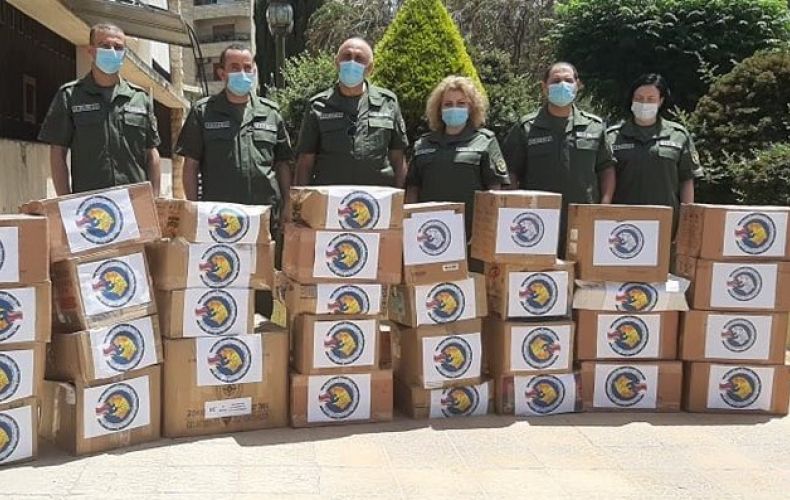 Armenian humanitarian mission delivers medical items to Aleppo’s military hospital