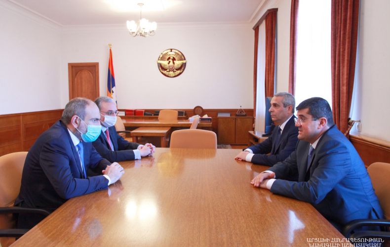 Artsakh President, Armenia PM hold joint consultation on foreign policy