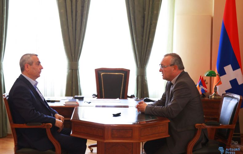 Председатель НС  Республики Арцах встретился с Масисом Маиляном.