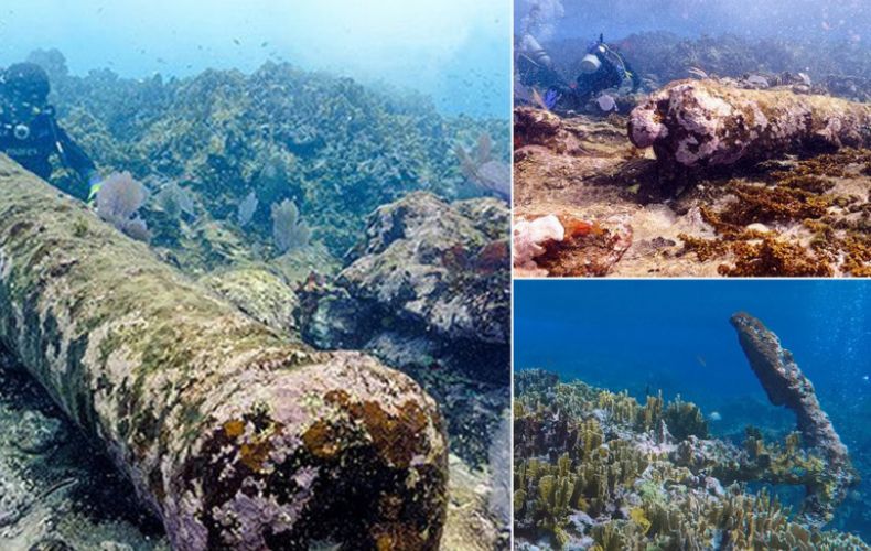 Մեքսիկայի ափերին ձկնորսը 200 տարի առաջ խորտակված նավի բեկորներ է հայտնաբերել (լուսանկարներ)
