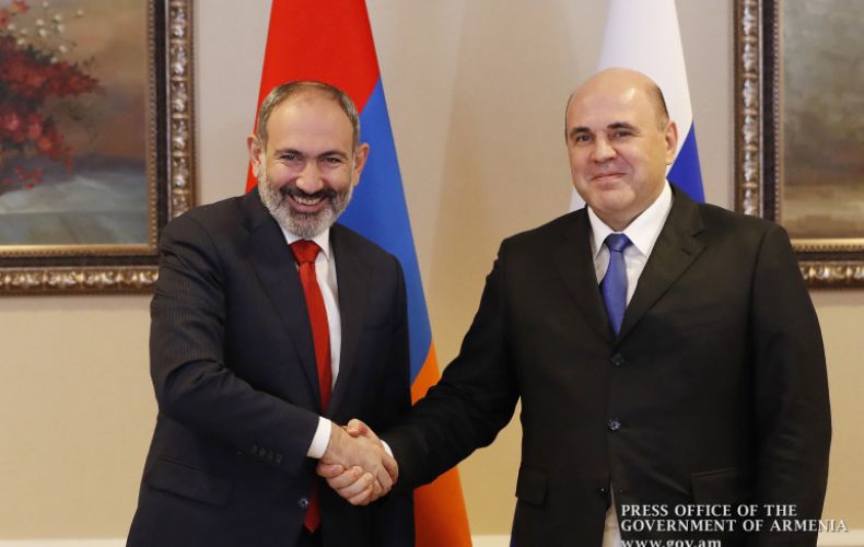 Russian PM congratulates Armenian counterpart on birthday