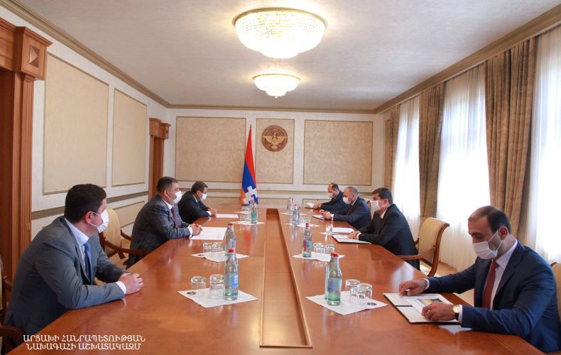 President Arayik Harutyunyan received the delegation of the “Electric Networks of Armenia” CJSC