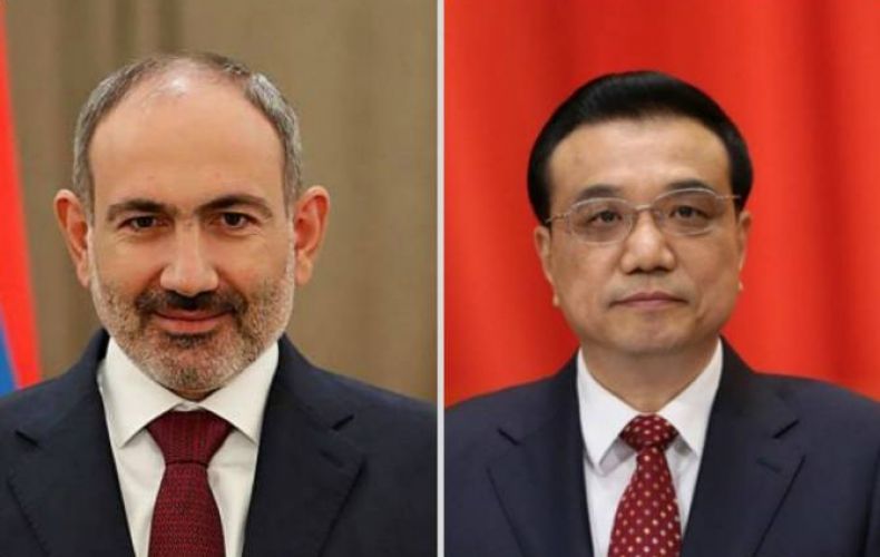 Chinese Premier wishes speedy recovery to Armenia’s Pashinyan and his family from COVID-19