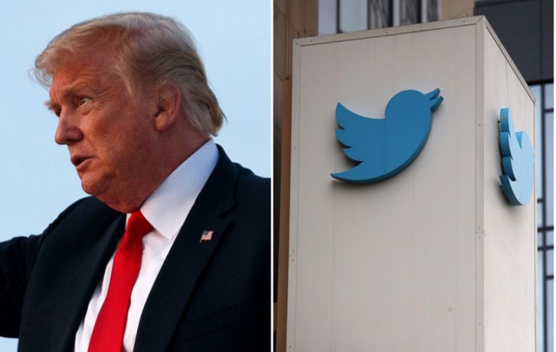 Twitter removes US President Donald Trump's election campaign tweet
