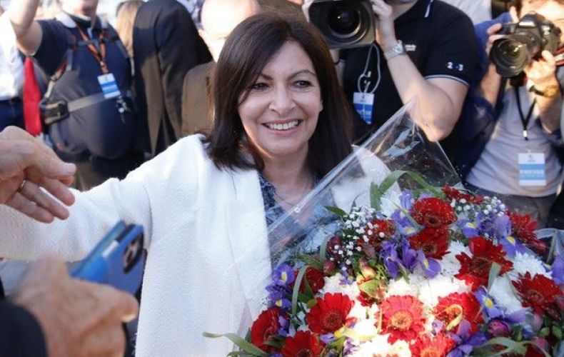 Anne Hidalgo declares victory in re-election as Paris mayor