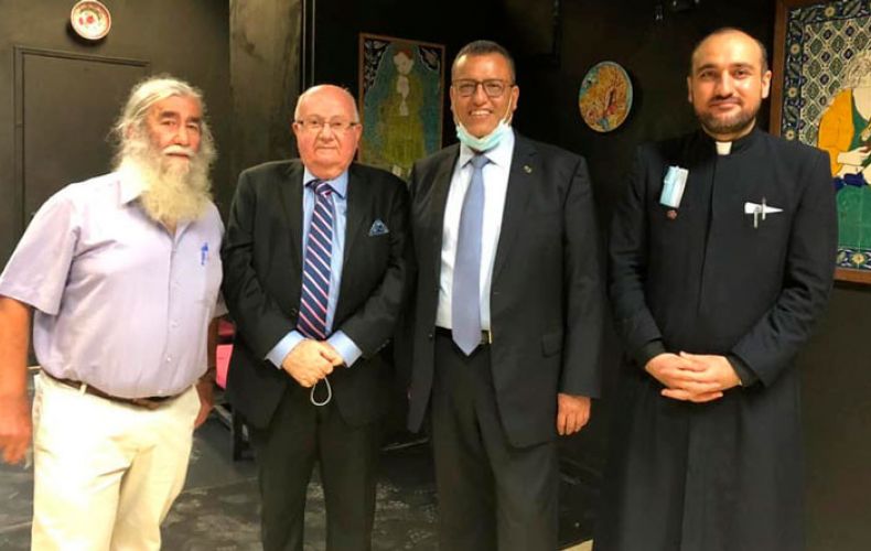 Երուսաղեմի քաղաքապետն այցելել է հայկական հախճապակու արվեստին նվիրված ցուցահանդես
