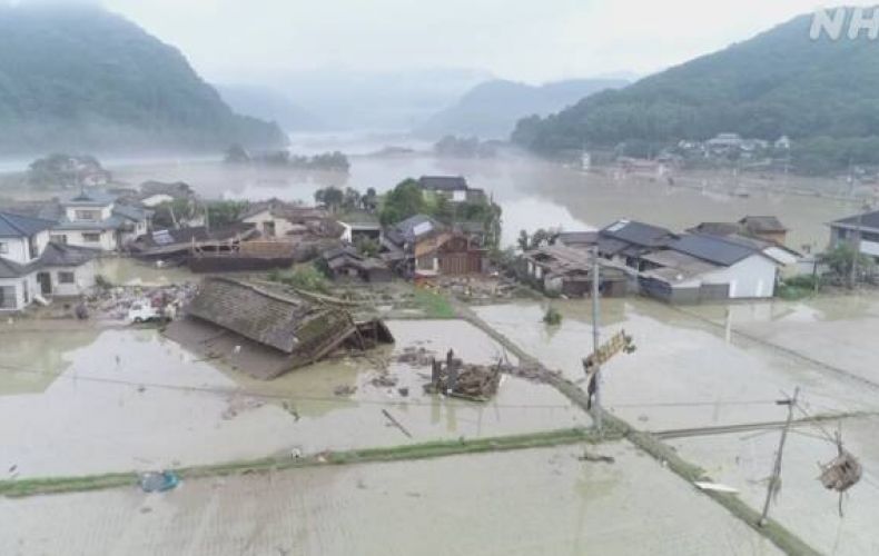 Ճապոնիայում ջրհեղեղների հետևանքով 52 մարդ է զոհվել. 1,28 միլիոն մարդ նախապատրաստվում է տարհանման