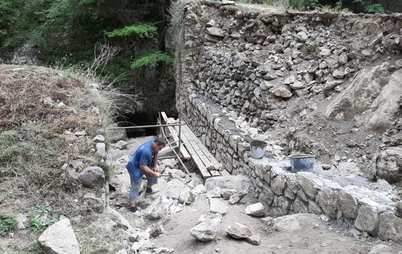 Վերանորոգվում  է  Հունոտի պատմական կամուրջը