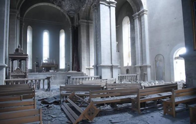 Ադրբեջանը հարվածել է Շուշիի Ղազանչեցոց եկեղեցուն