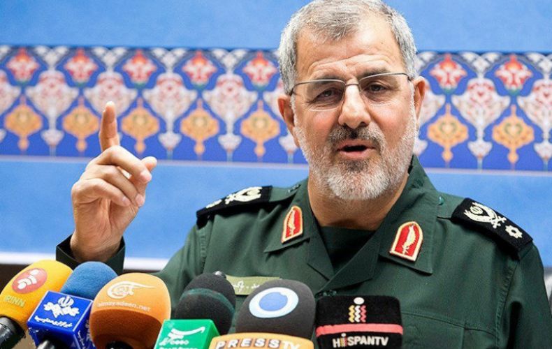 Iran IRGC commander: Any menace which interrupts our people's tranquility will be faced by reciprocal measure