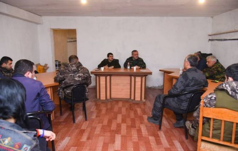 President of Artsakh discusses current situation with parliamentary factions
