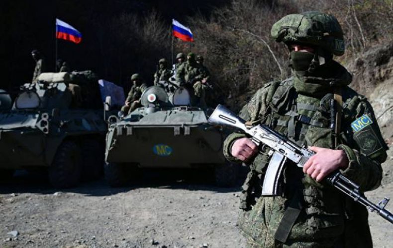 Russian peacekeepers ensure safe movement of civilian transport through Lachin corridor