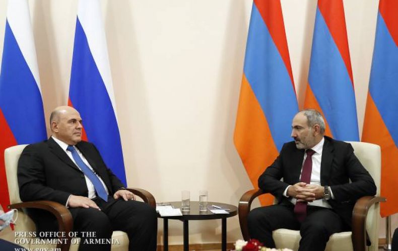 Pashinyan, Mishustin discuss Armenian-Russian relations agenda